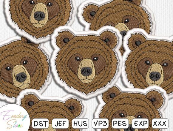 Bear Patch Embroidery Design Review for Holiday Collections