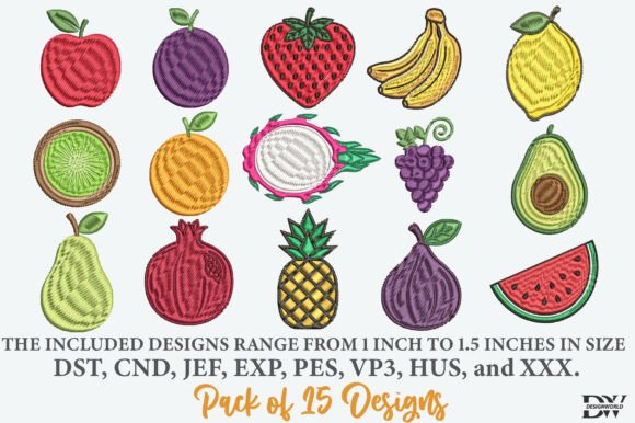 Fruits Embroidery Design: A Business Review