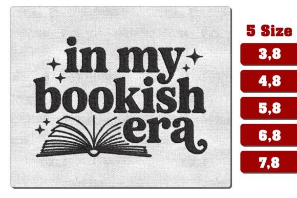 In My Bookish Era Machine Embroidery Review