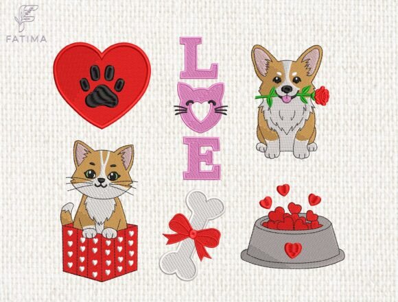 Valentine Patch Embroidery Design Set Review